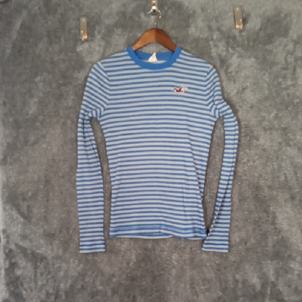 Hollister Thermal Y2k Inspired Warm Winter Long Sleeve Womens Top Sz M